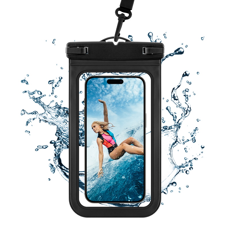Universal Waterproof Phone Pouch IPX8 With Colored Edges