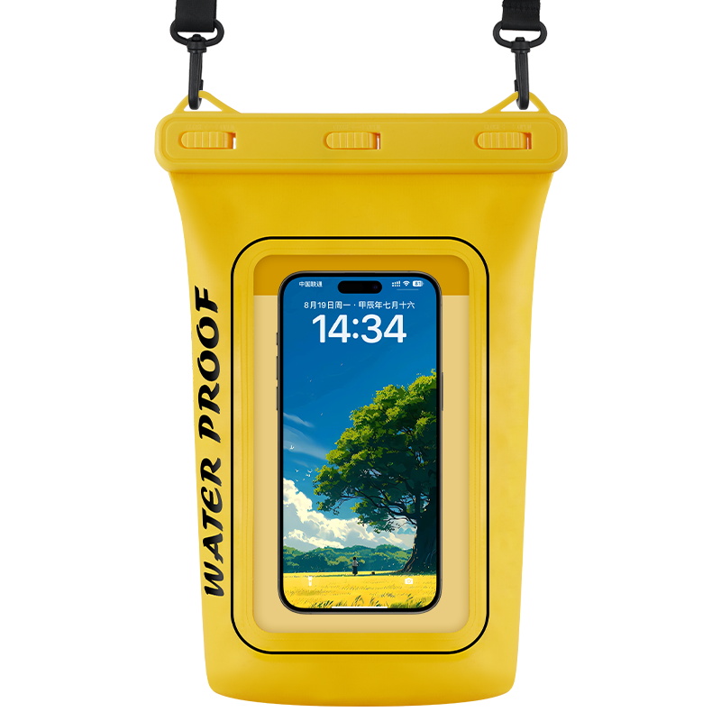 Outdoor Touch Screen Dry Bag Shoulder Backpack 